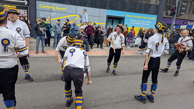 Hammersmith Morris dancers 