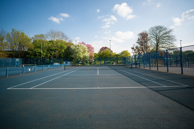 Two of the courts at the centre will be converted