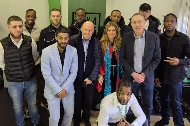 Andy Slaughter MP with Key4Life mentors 