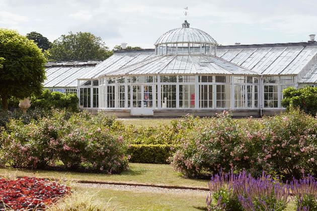 Grade I-listed conservatory designed by Samuel Ware and completed in 1813