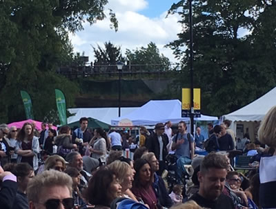 crowds at Green Day 