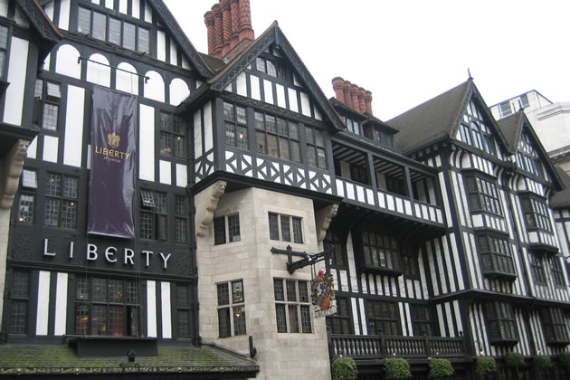 James Tissot &lsquo;The Fan&rsquo; 1875, Wadsworth Atheneum Museum of Art, H-	Liberty Department Store, London, opened in 1875. Photo: Luis Villa del Campo, Wikimedia Creative Commons