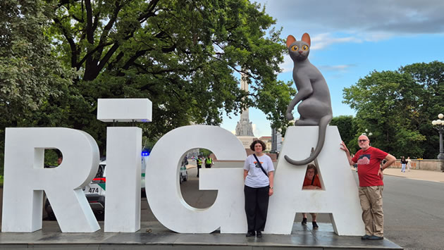 Family picture in Riga