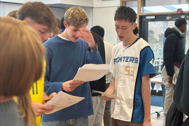 West London Free School students open their GCSE results