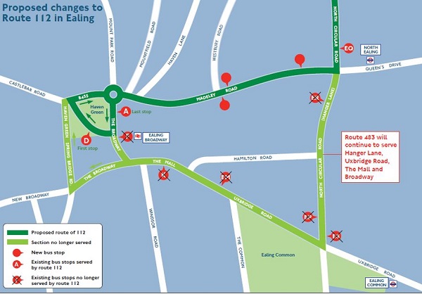 112 bus changes