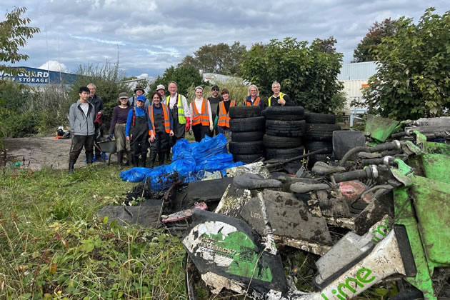 LAGER Can volunteers. Picture: Lager Can
