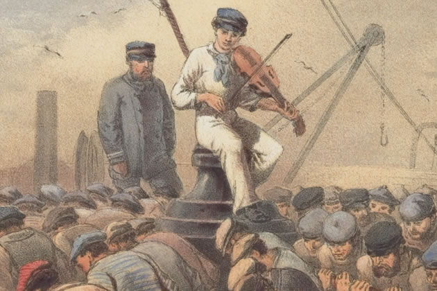 David Hovatter’s Lightning Beneath the Waves (8–15 November) dramatises the transatlantic telegraph cable project