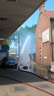 Fire in Southall