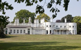 small mansion at Gunnersbury Park