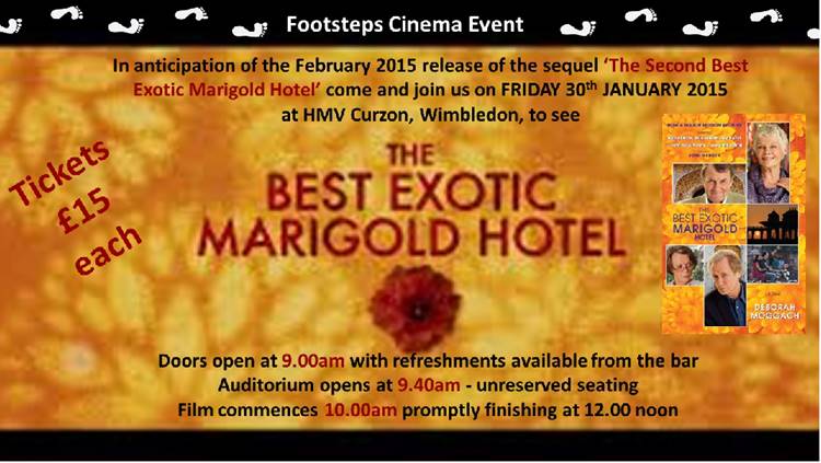 Footsteps Invite You To 'The Best Exotic Marigold Hotel' 