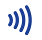 Contactless payment symbol