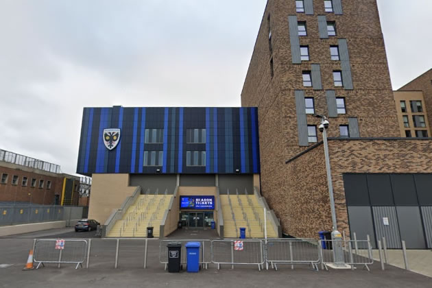 Plough Lane Stadium entrance 