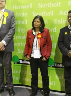 Rupa Huq+ Labour Take Ealing Central and Acton