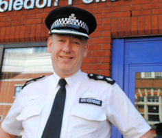 Borough Commander Chief Superintendent Dick Wolfenden