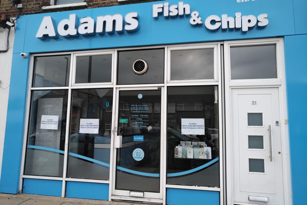 Adams Fish and Chips shop
