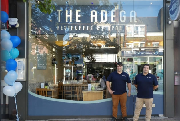The Silva brothers have run The Adega in Wimbledon for two years 
