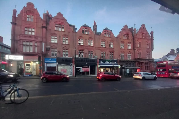 Amity Hostel was based in part of the bank buildings in Wimbledon