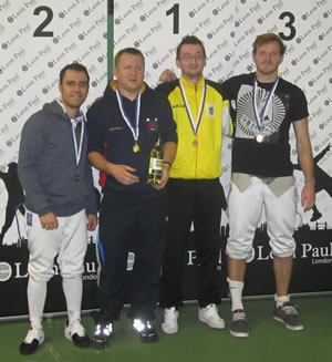 Silver for Wimbledon fencer