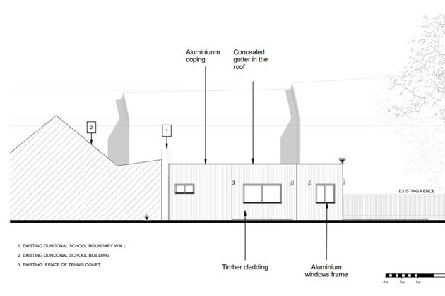 Dundonald Rec pavilion plan