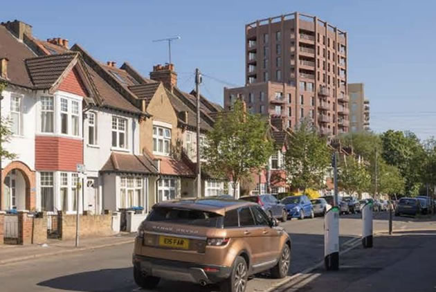 Station Road development in Colliers Wood