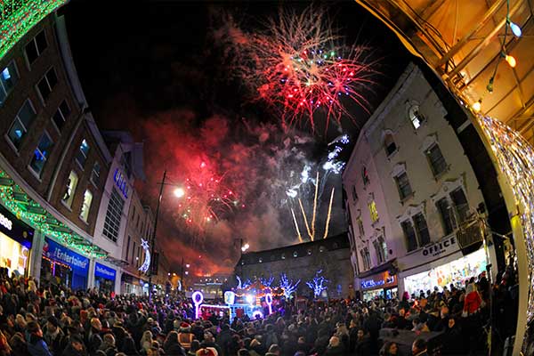 Wimbledon Winter Wonderland fireworks