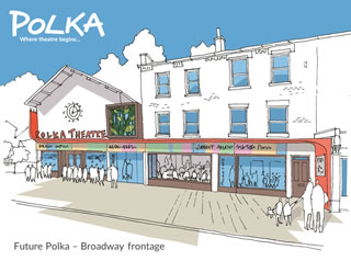 Wimbledon Polka Theatre plans
