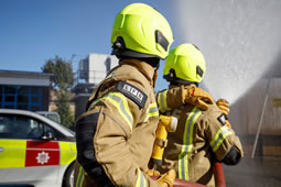 Flats on Griffiths Road Catch Fire