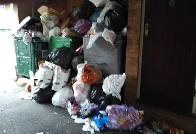 Sinclair Court bins