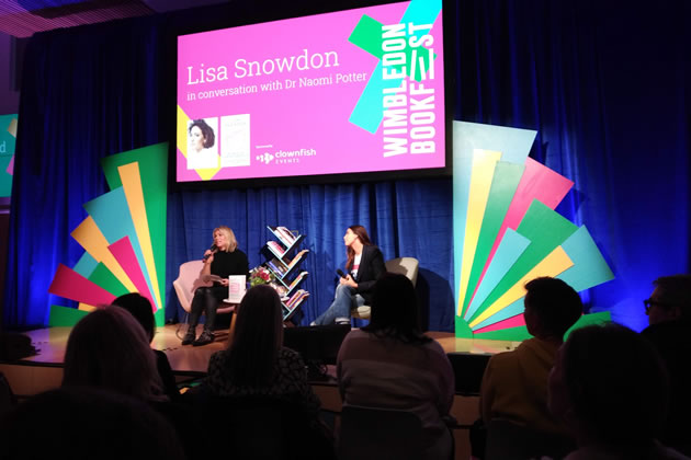 Lisa Snowdon at Wimbledon Bookfest