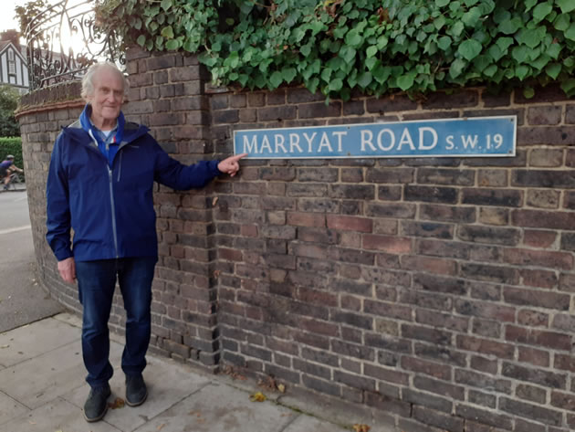 Peter Walker in Marryat Road