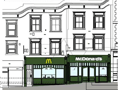 McDonalds plan for Wimbledon town centre