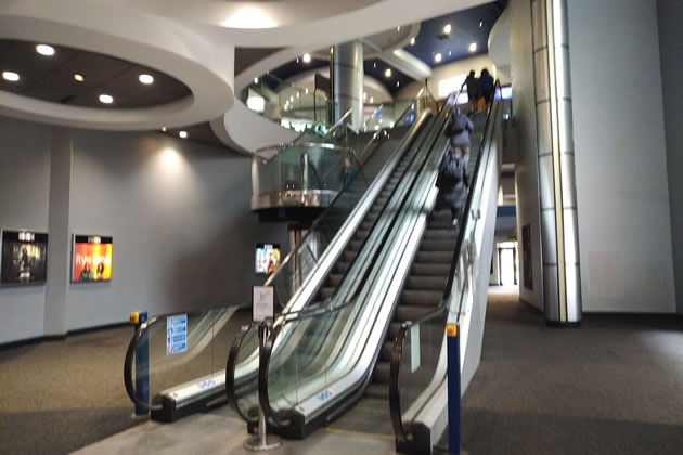 Wimbledon Odeon escalator