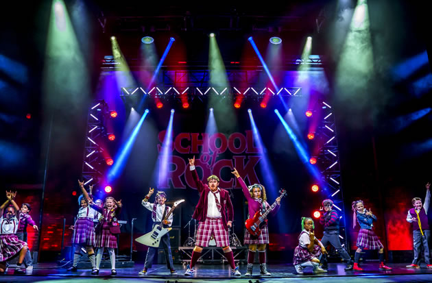 School of Rock at New Wimbledon Theatre