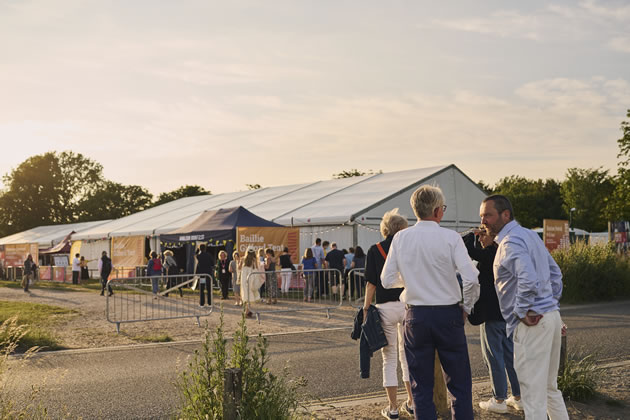 The Wimbledon BookFest village 