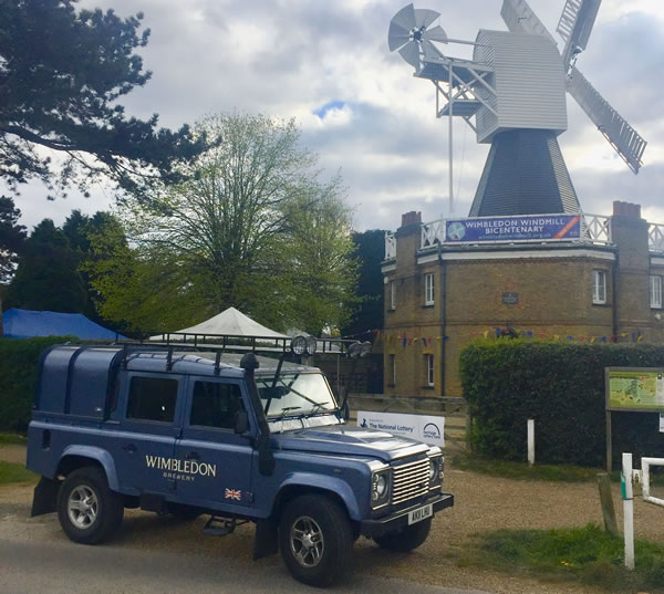 Wimbledon Brewery Landrover