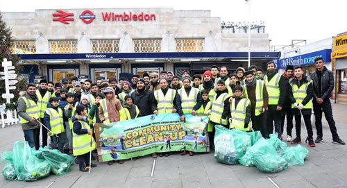 Wimbledon street cleaning